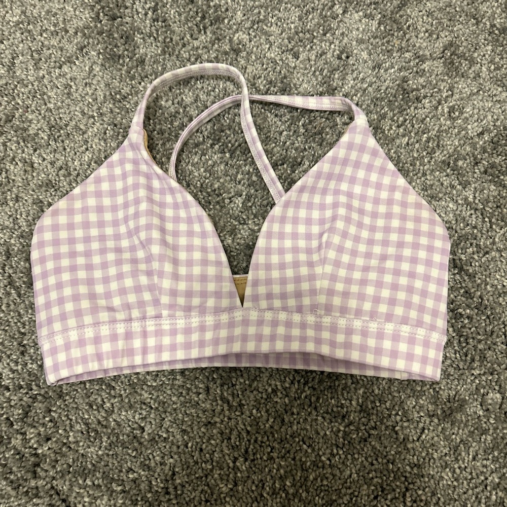 SoKali white and purple top